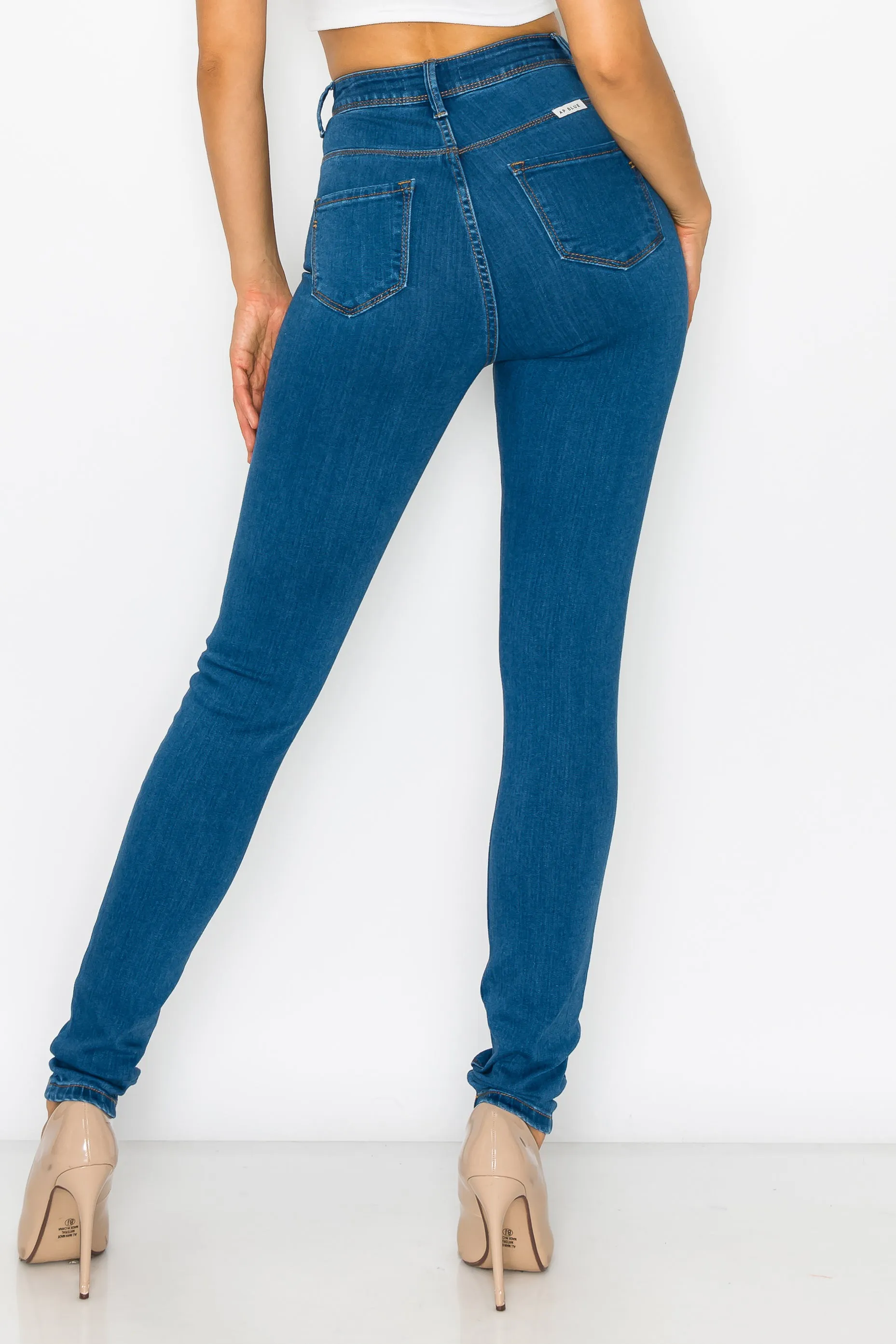 4263 Women's Super High Waisted Skinny Jeans