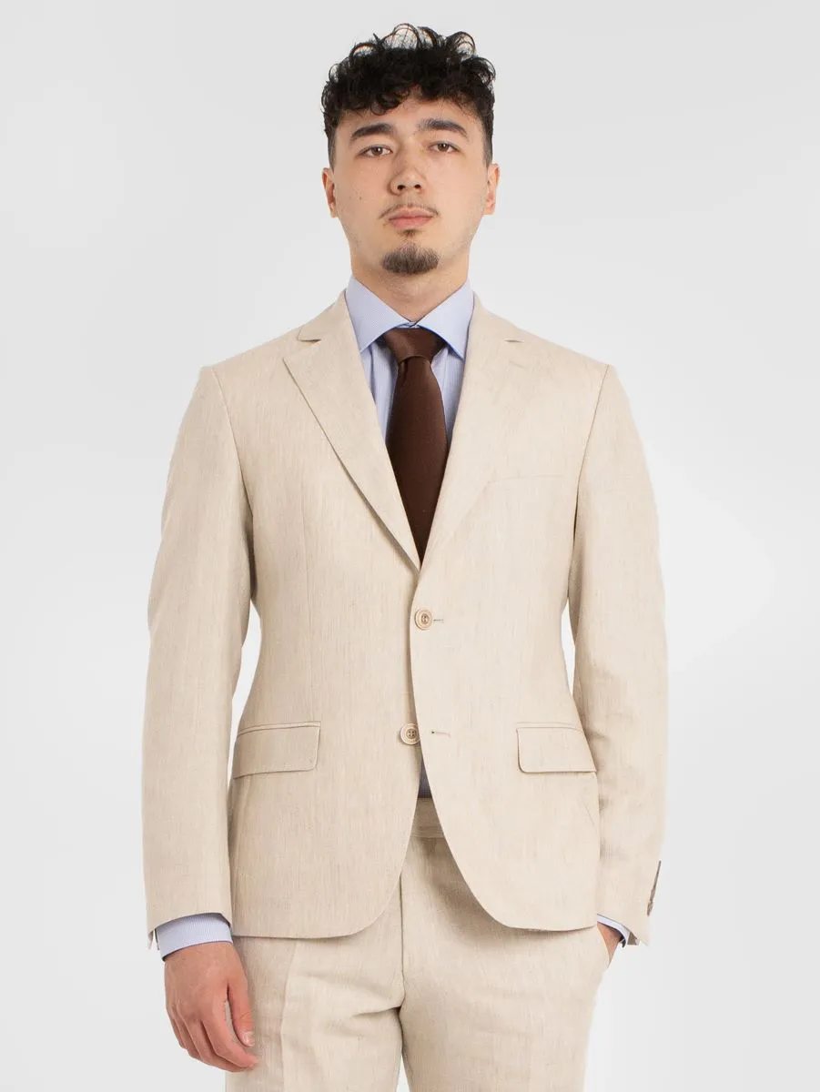 Atelier Torino Wool/Linen Suit Jacket