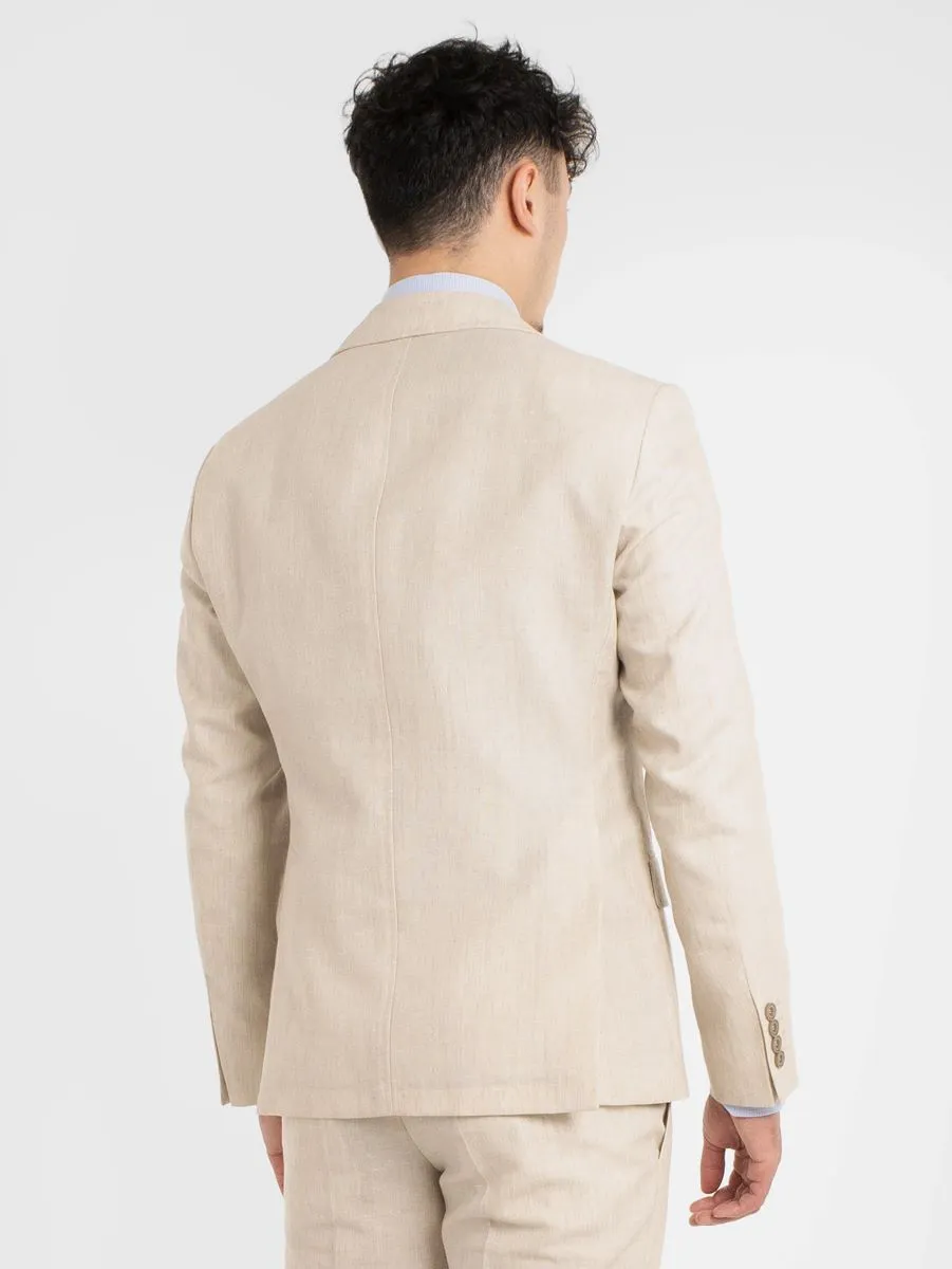 Atelier Torino Wool/Linen Suit Jacket