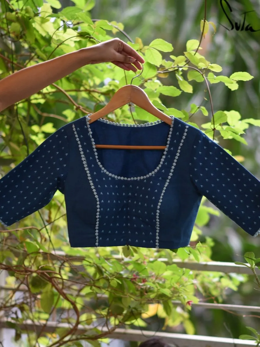 Blue Lacy Roads (Blouse)