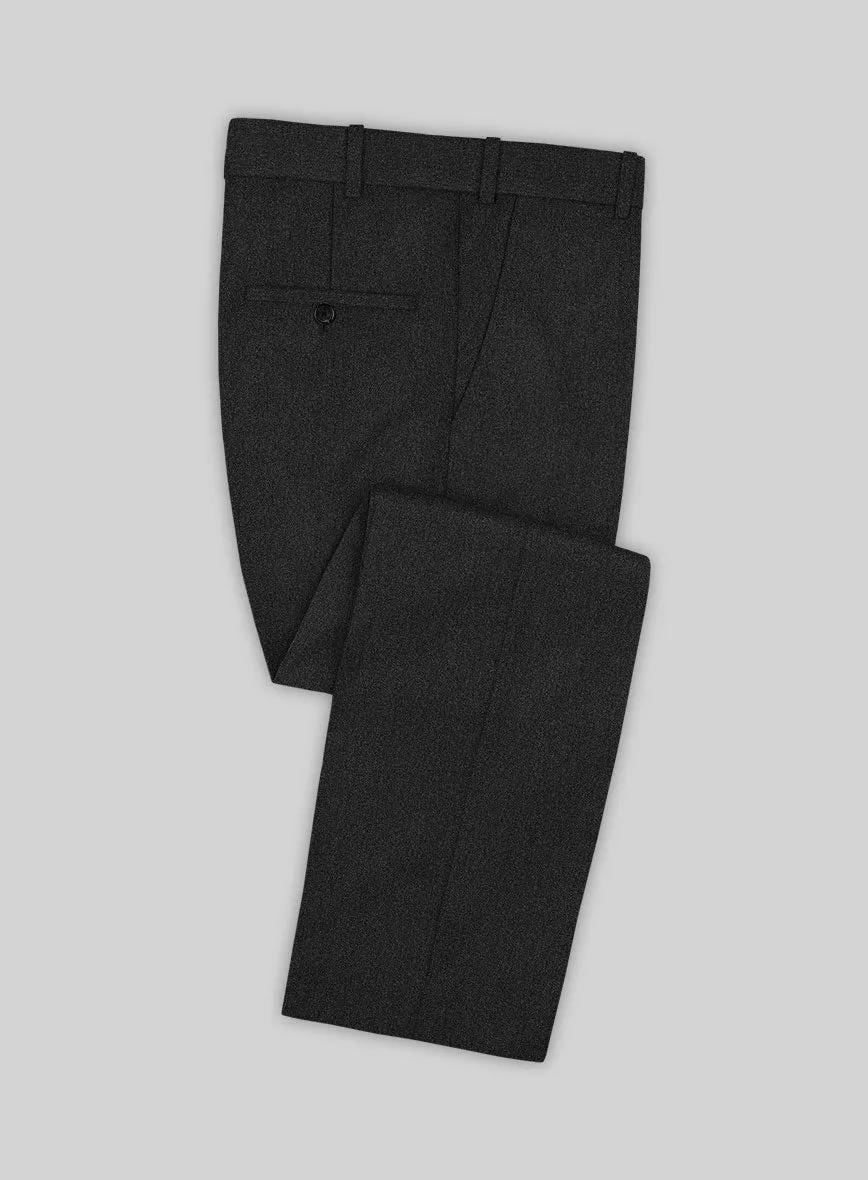 Caccioppoli Carrio Charcoal Wool Pants