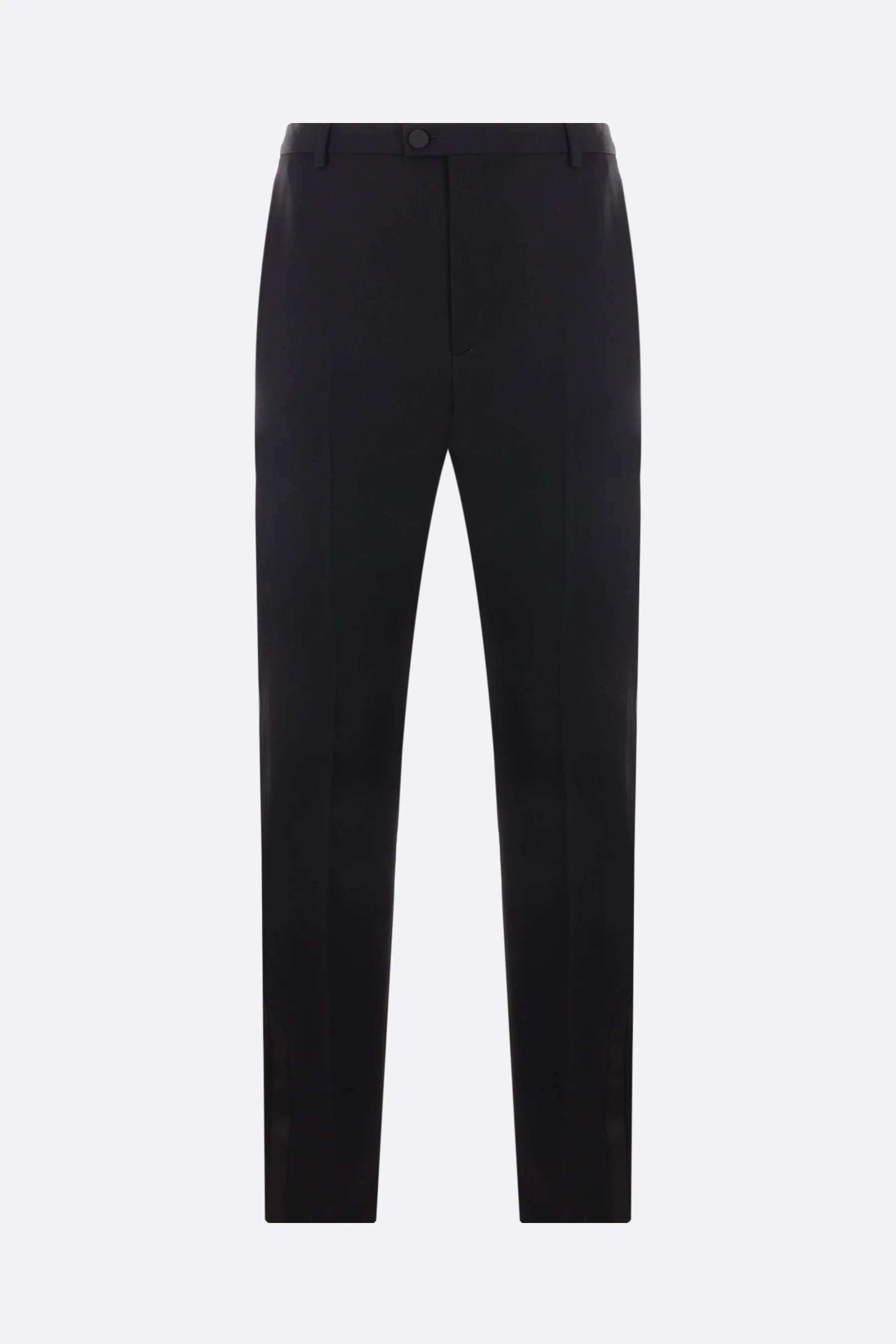 Grain De Poudre Wool Tuxedo Pants