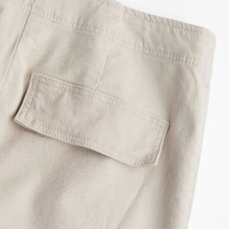 H&M cotton trousers, cream