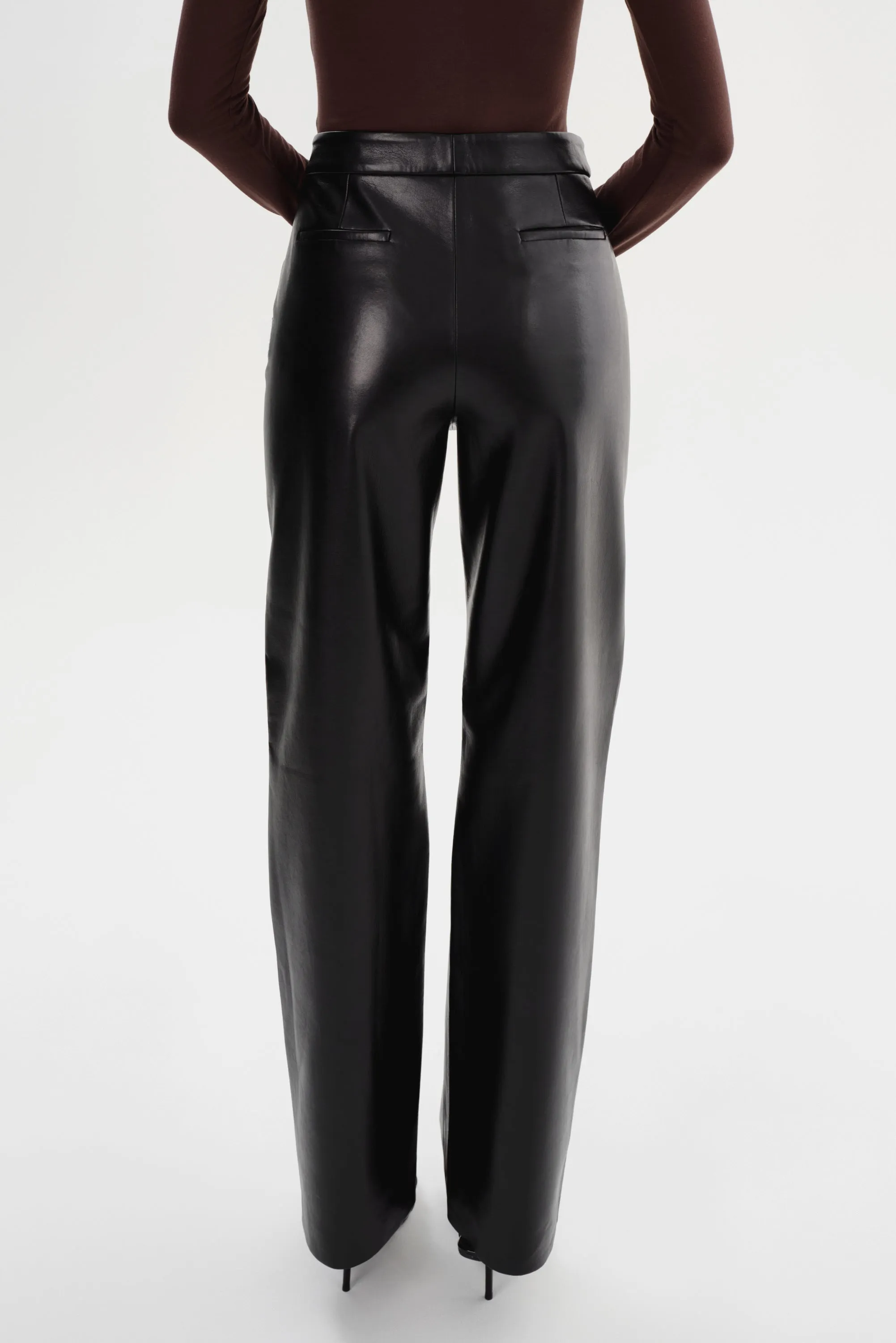 IMANI | Recycled Leather Trousers