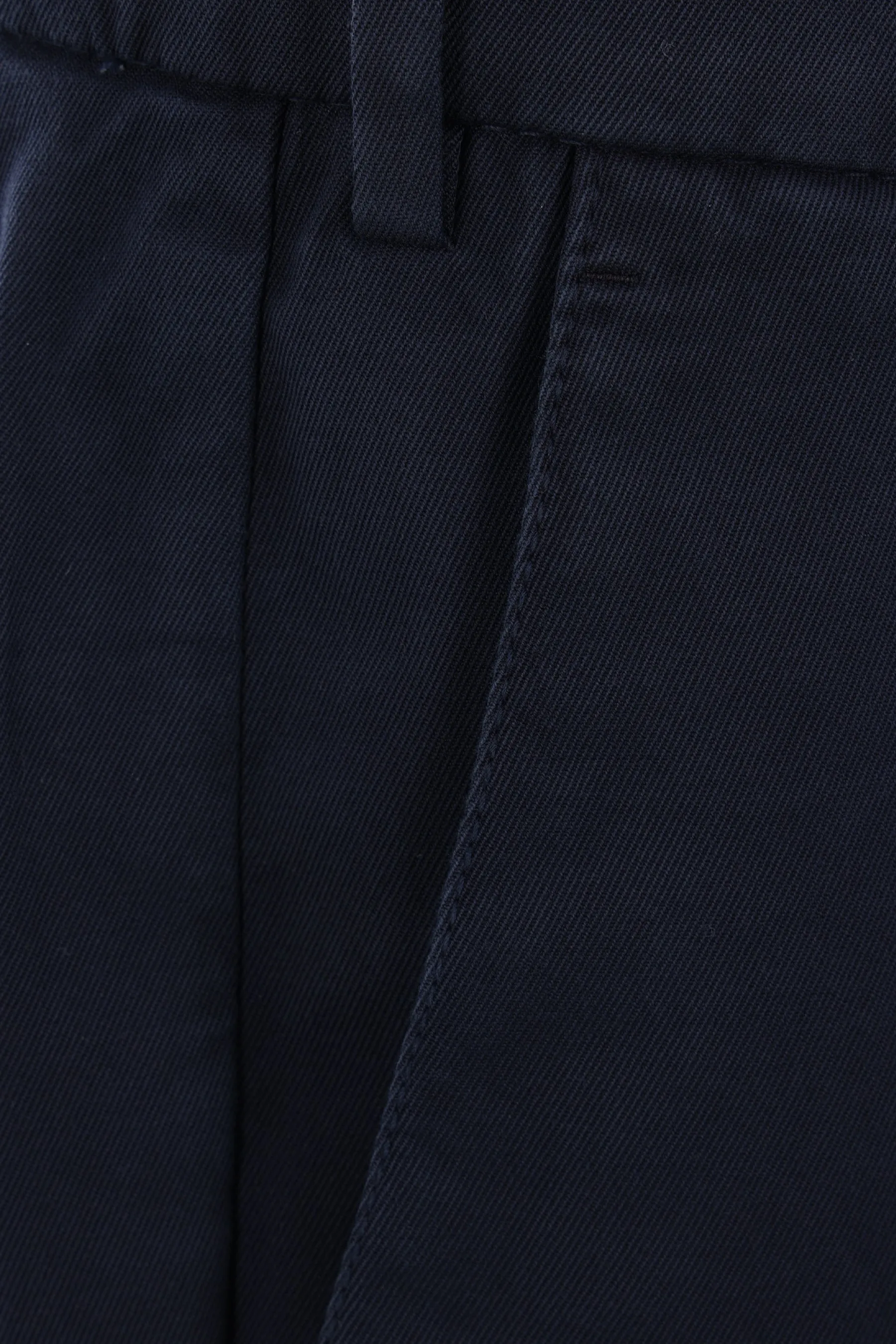 Italian-fit Gabardine Cotton Trousers