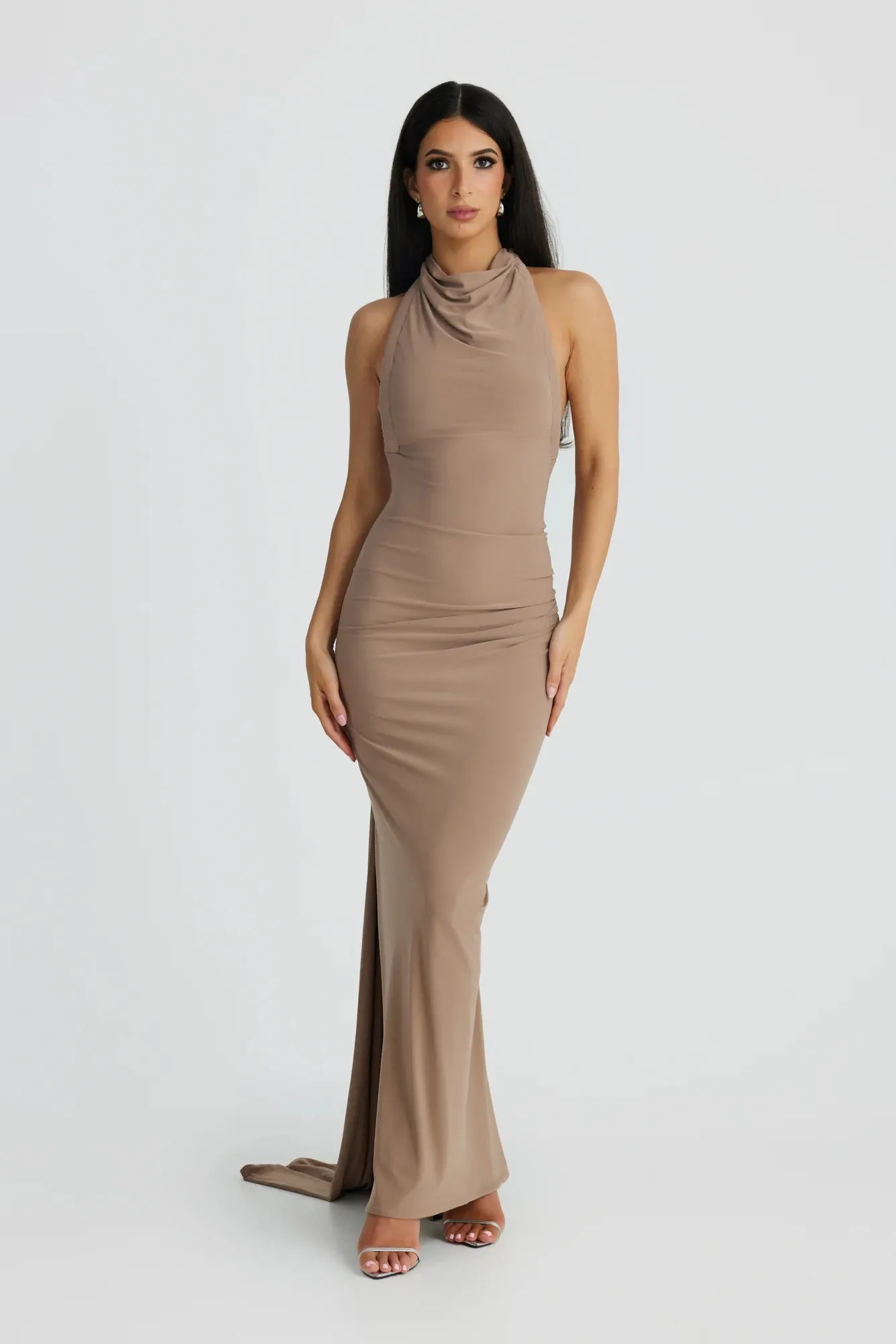 Ivana Multi-Way Gown - Latte