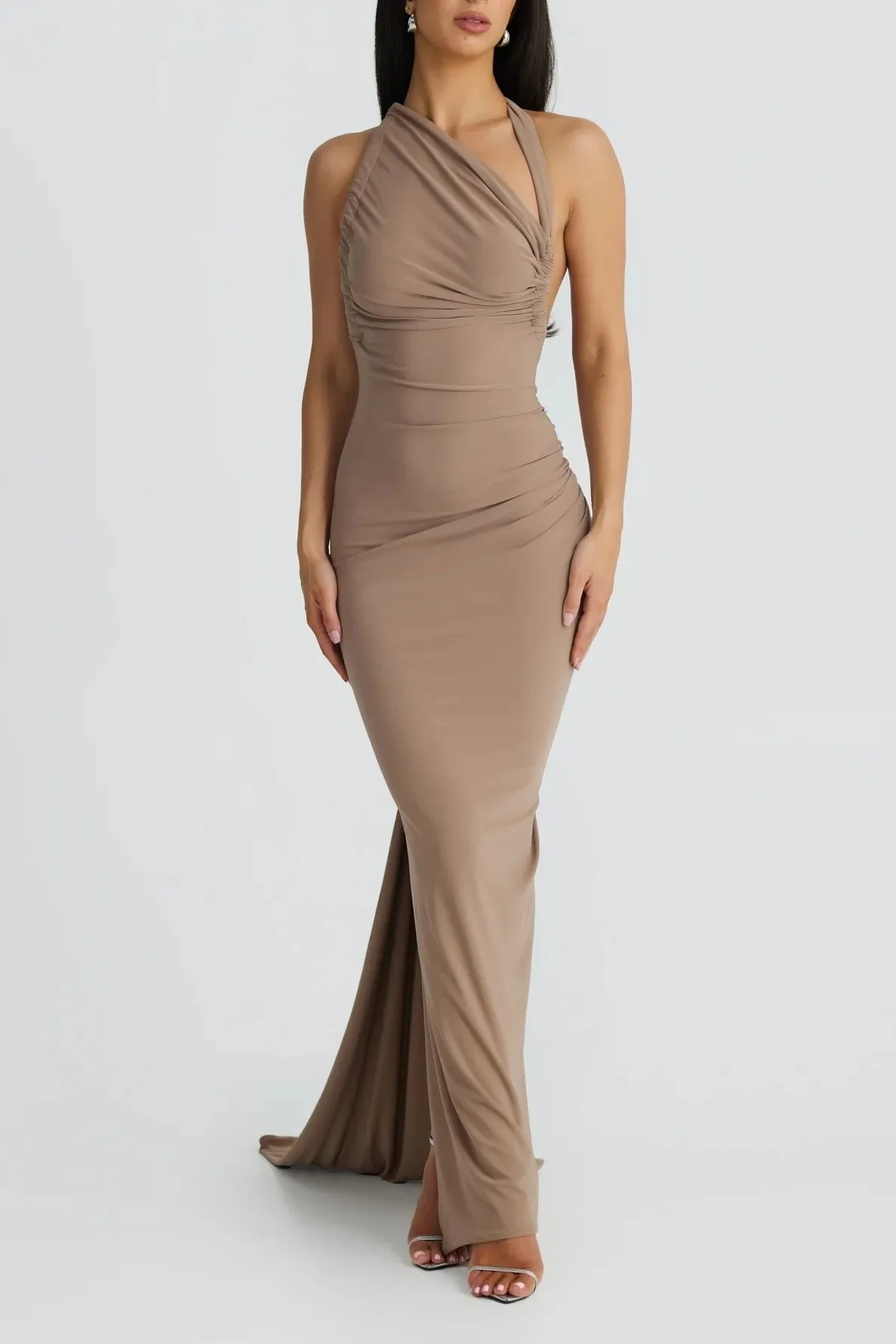 Ivana Multi-Way Gown - Latte