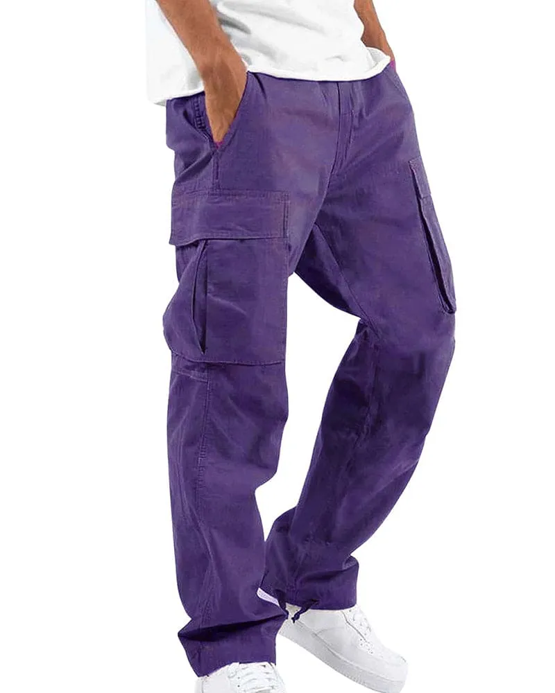 Ivyshape | Casual Cargo Pants