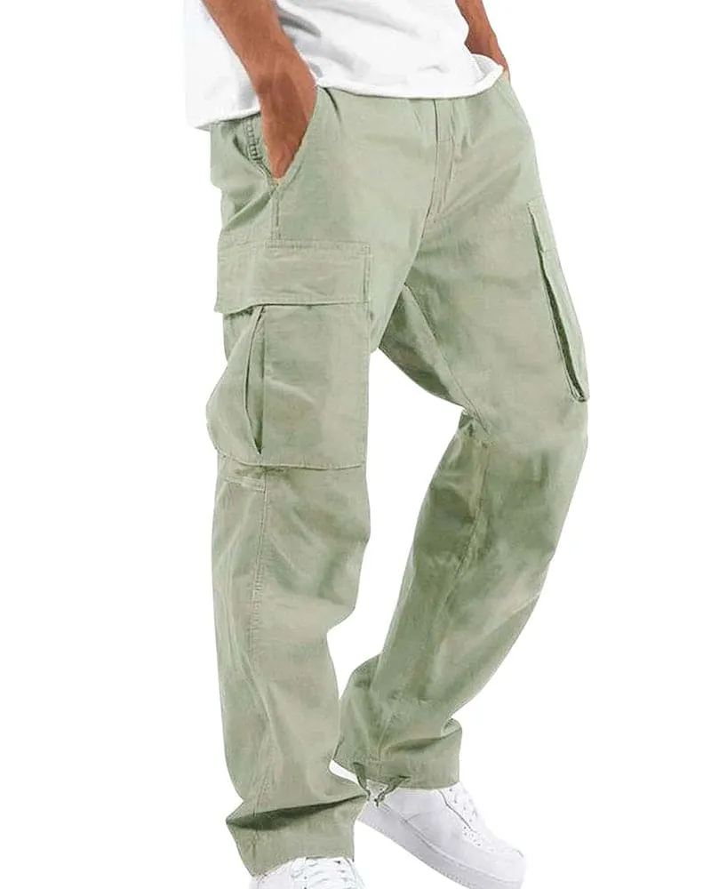 Ivyshape | Casual Cargo Pants