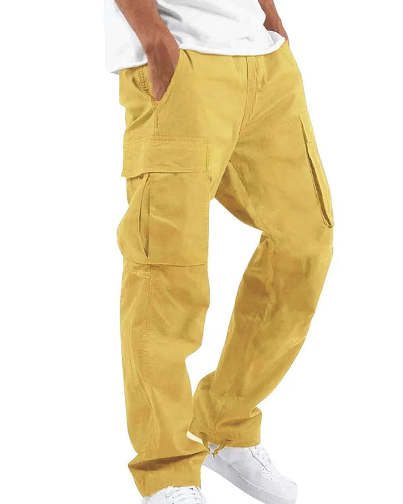 Ivyshape | Casual Cargo Pants