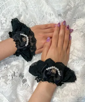 Lacy Wrist Cuffs