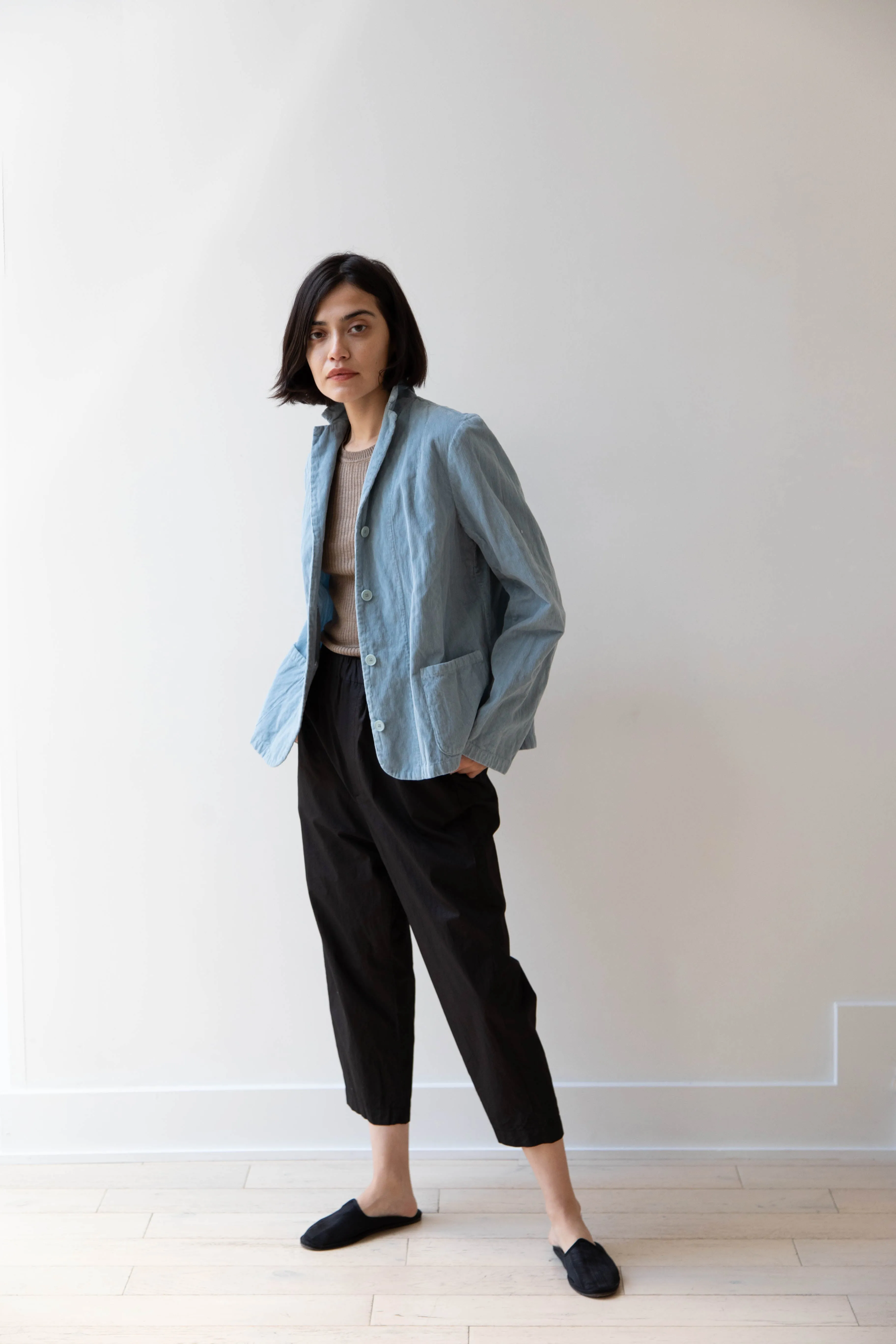 Manuelle Guibal | Fitted Jacket in Aqua