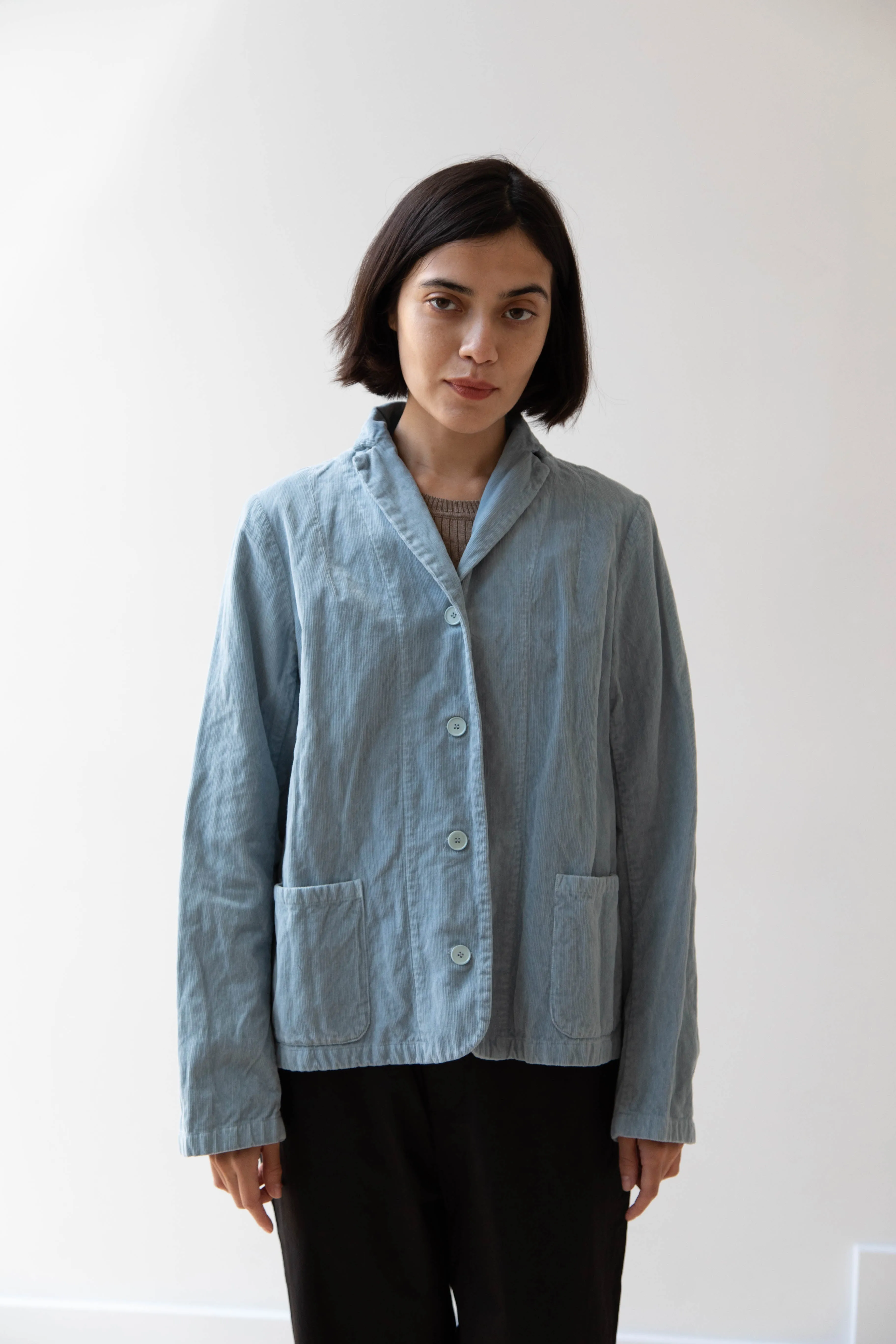 Manuelle Guibal | Fitted Jacket in Aqua