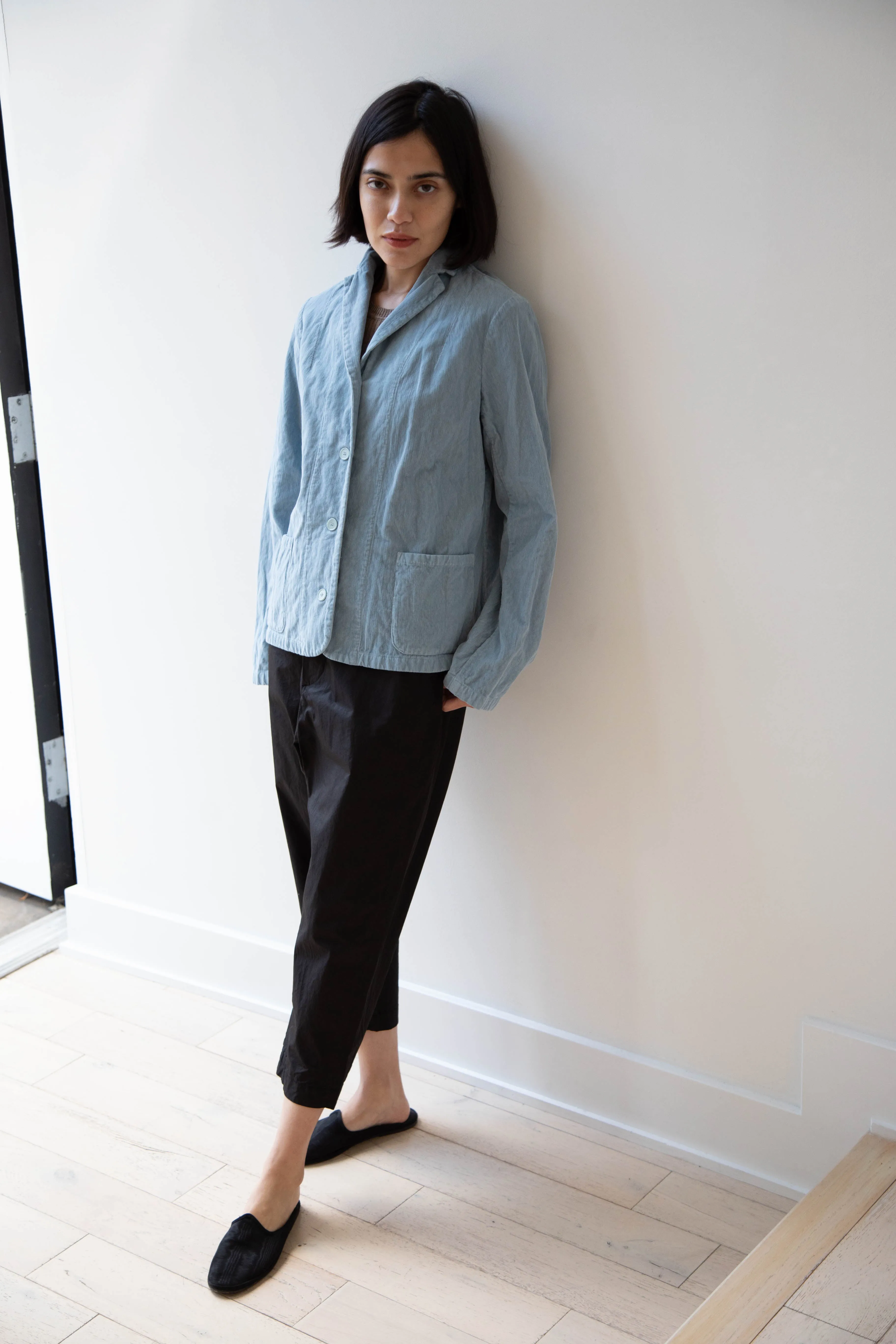 Manuelle Guibal | Fitted Jacket in Aqua