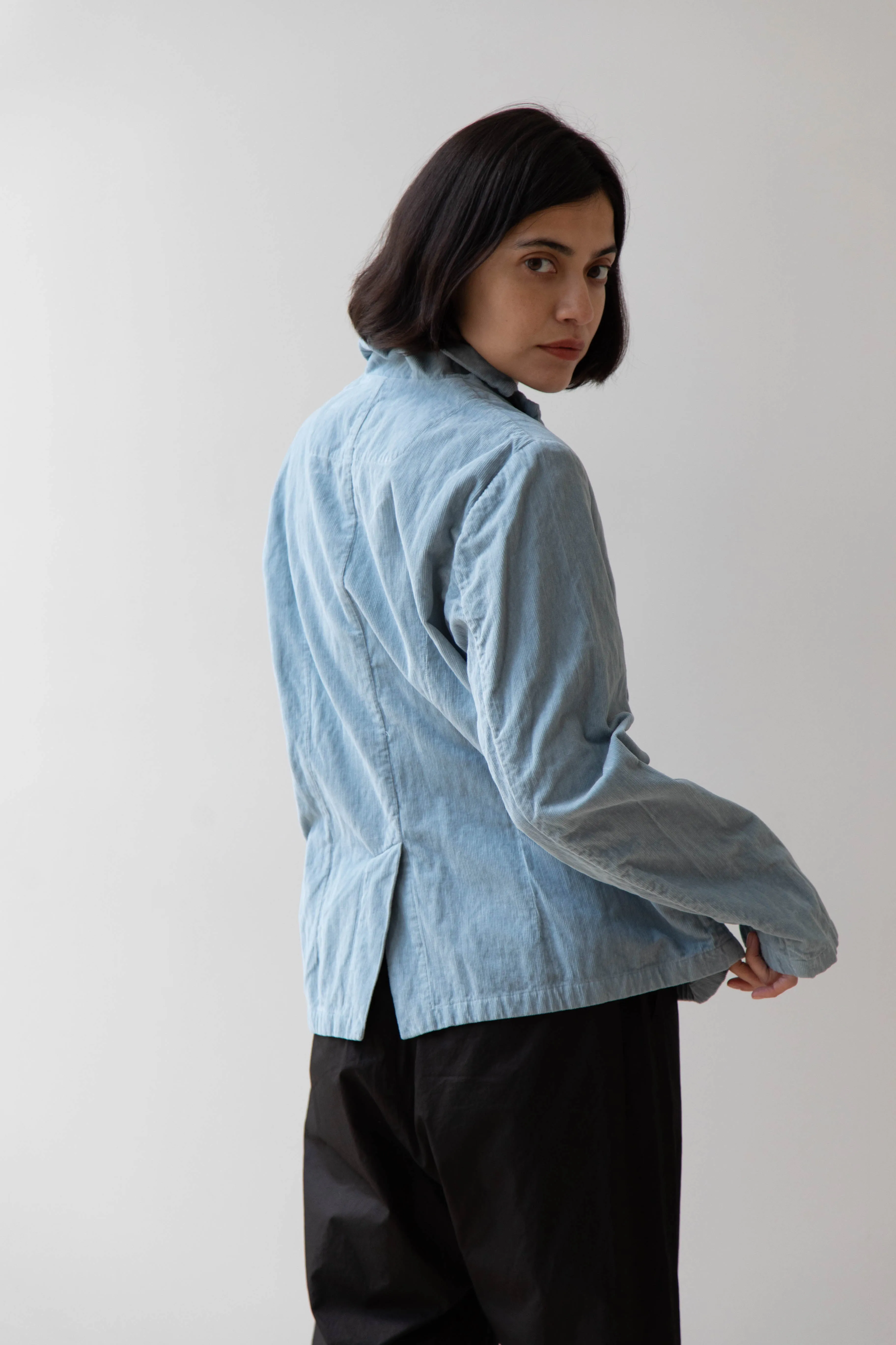 Manuelle Guibal | Fitted Jacket in Aqua