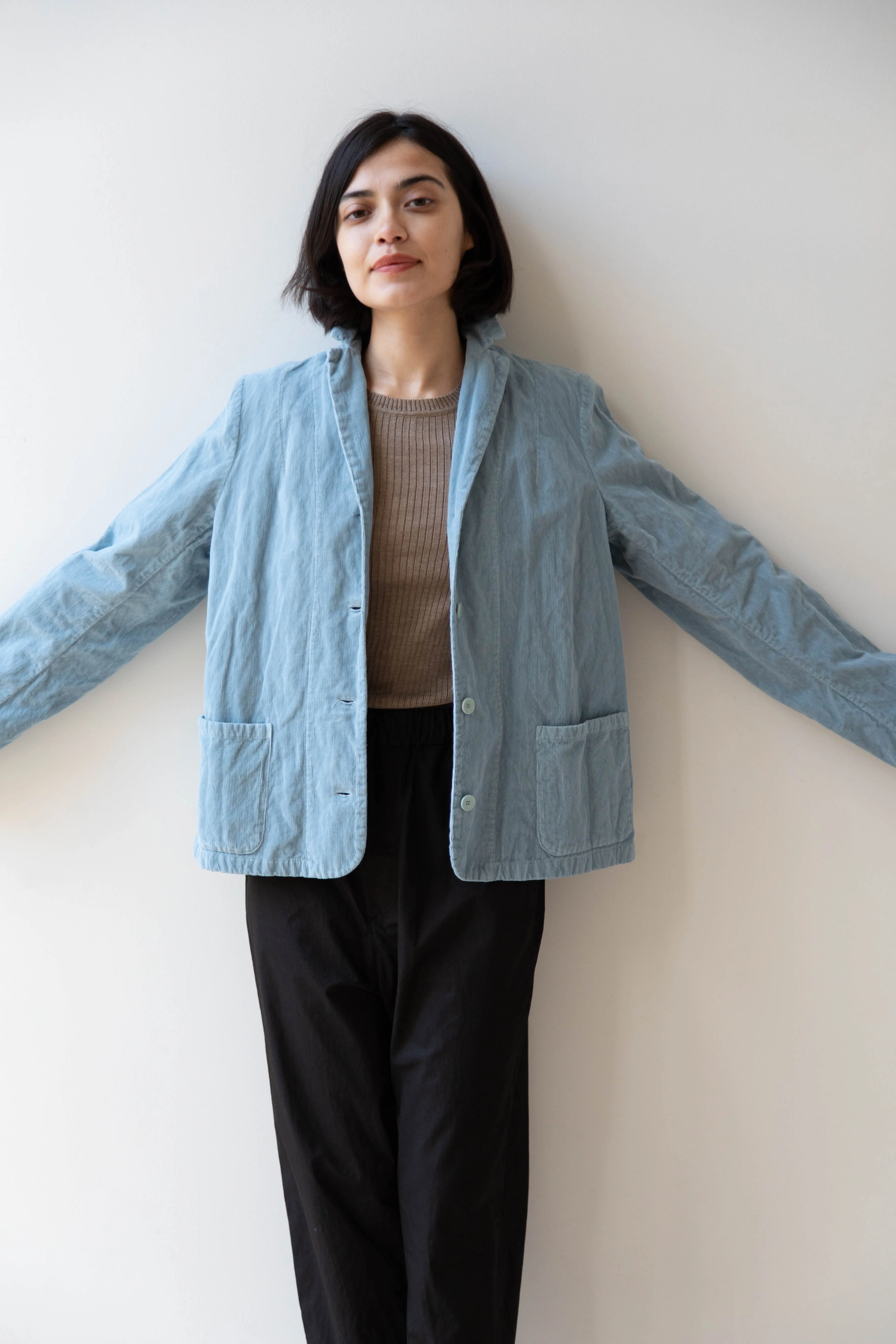 Manuelle Guibal | Fitted Jacket in Aqua