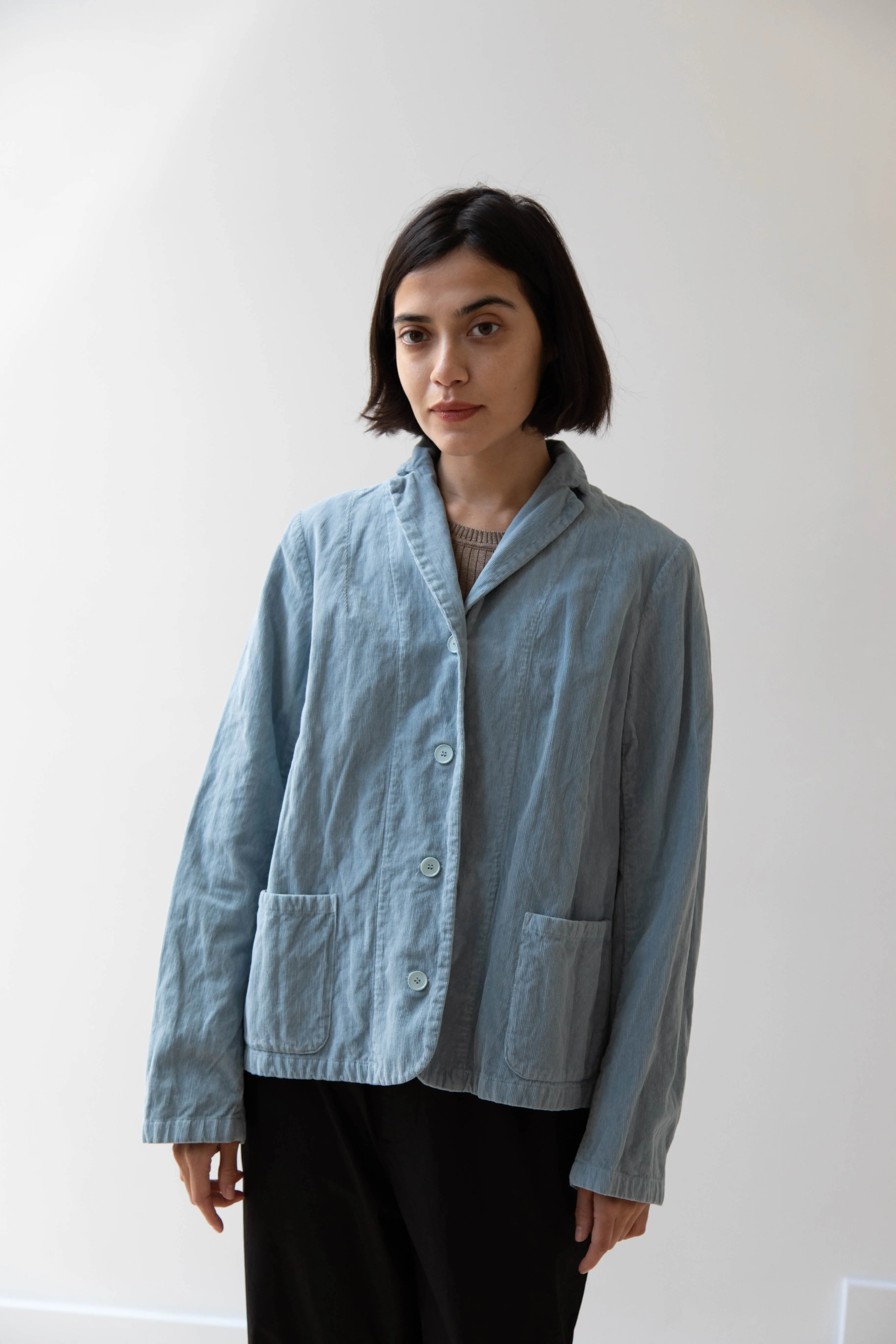 Manuelle Guibal | Fitted Jacket in Aqua