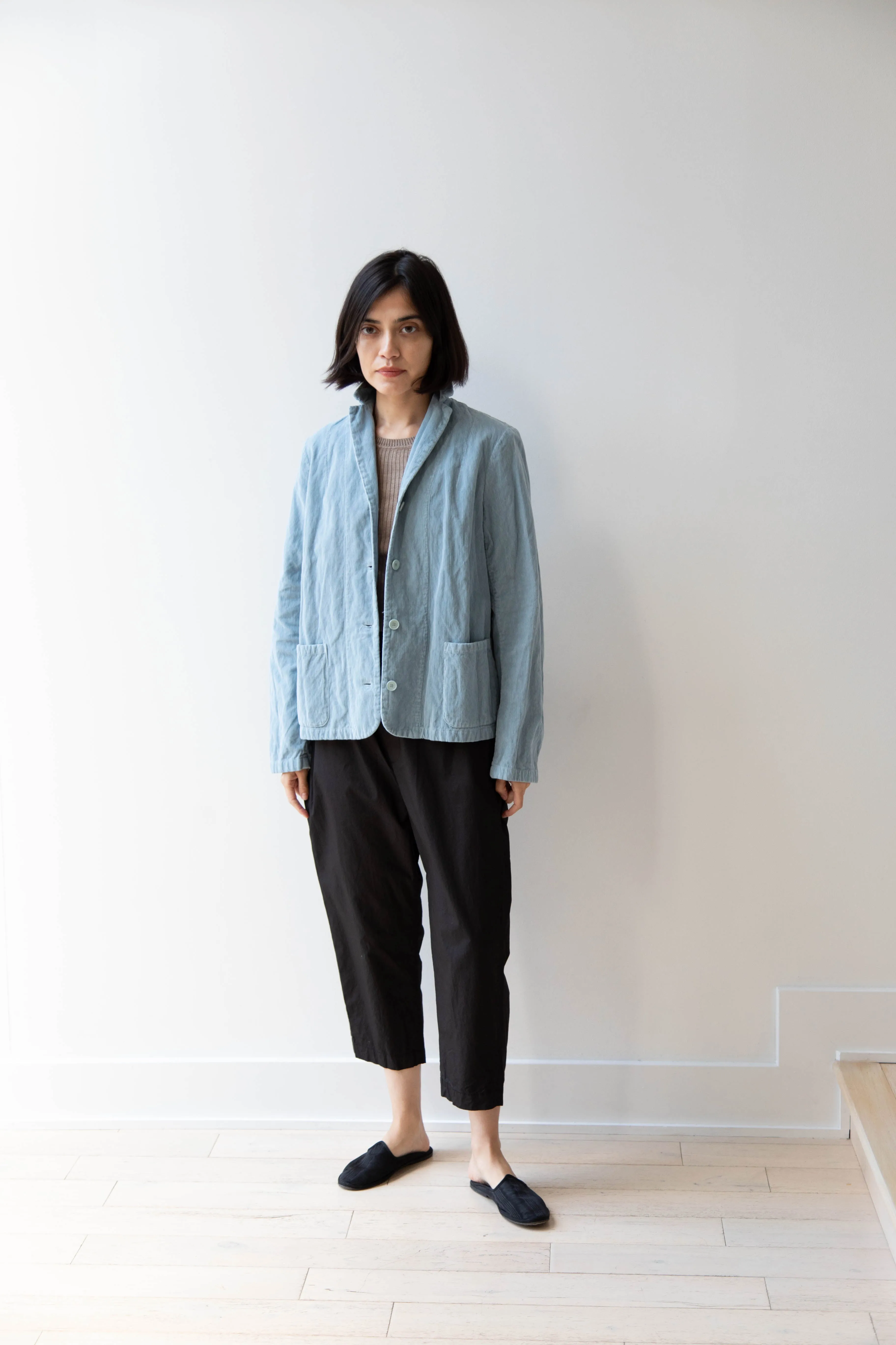 Manuelle Guibal | Fitted Jacket in Aqua