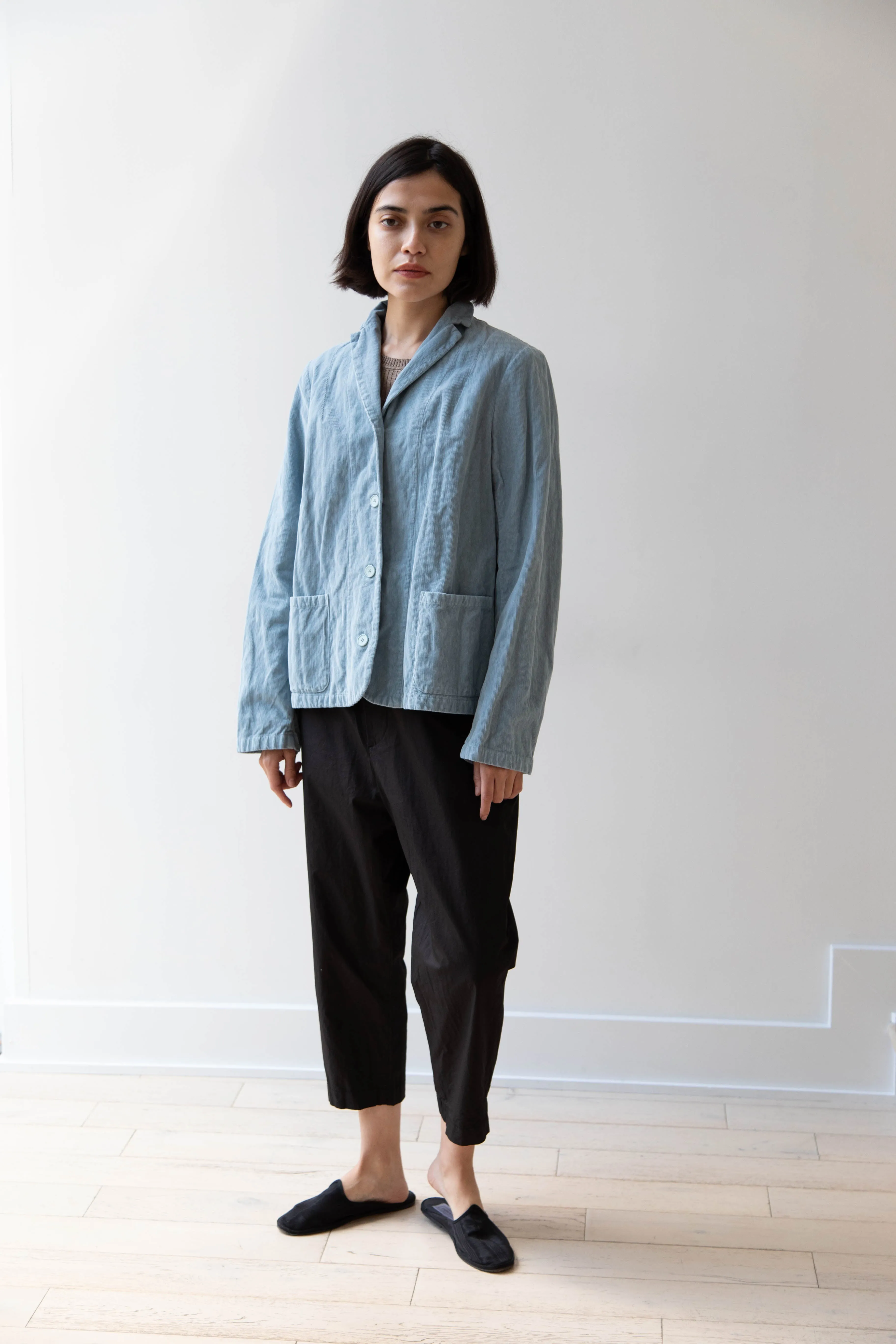 Manuelle Guibal | Fitted Jacket in Aqua