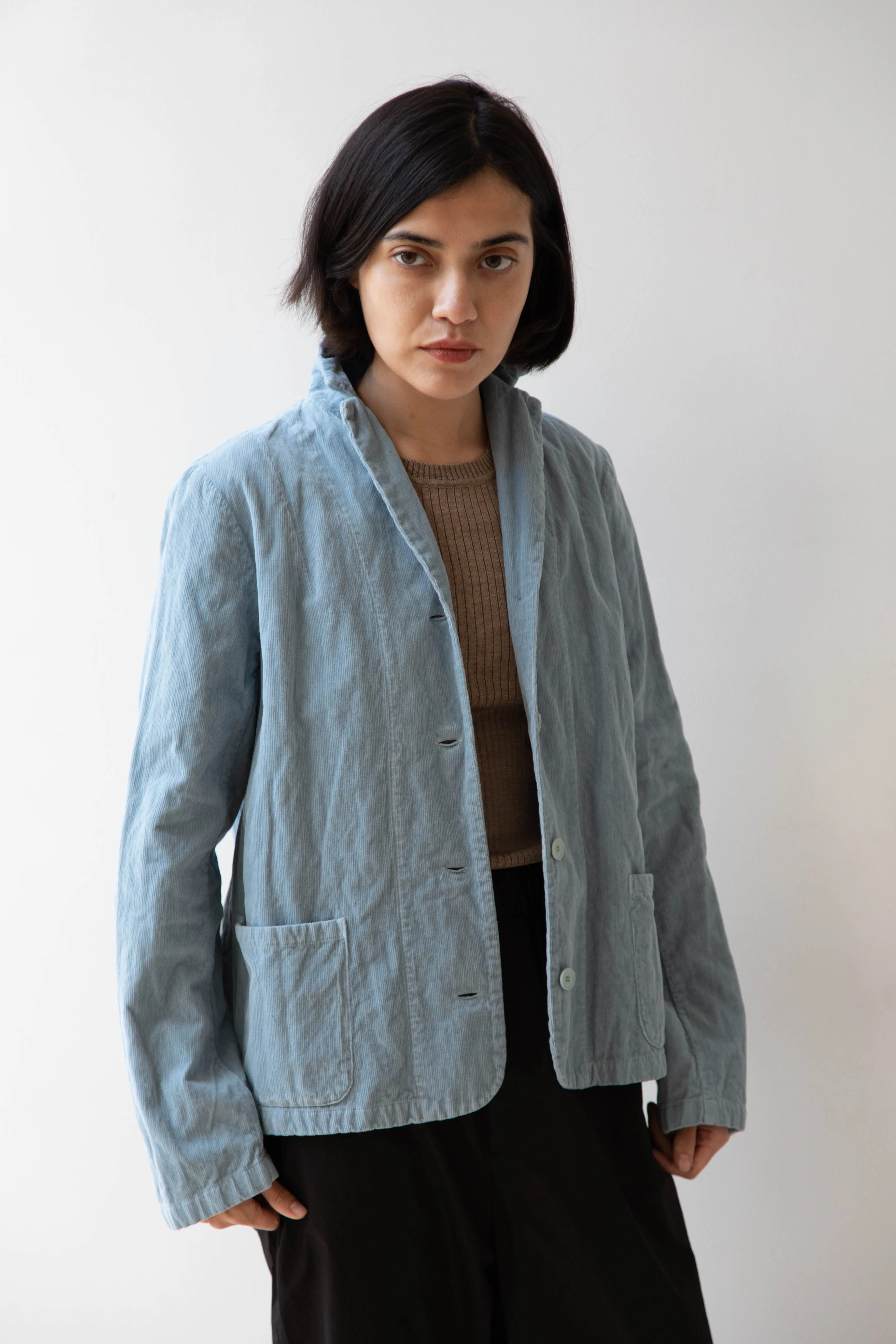 Manuelle Guibal | Fitted Jacket in Aqua