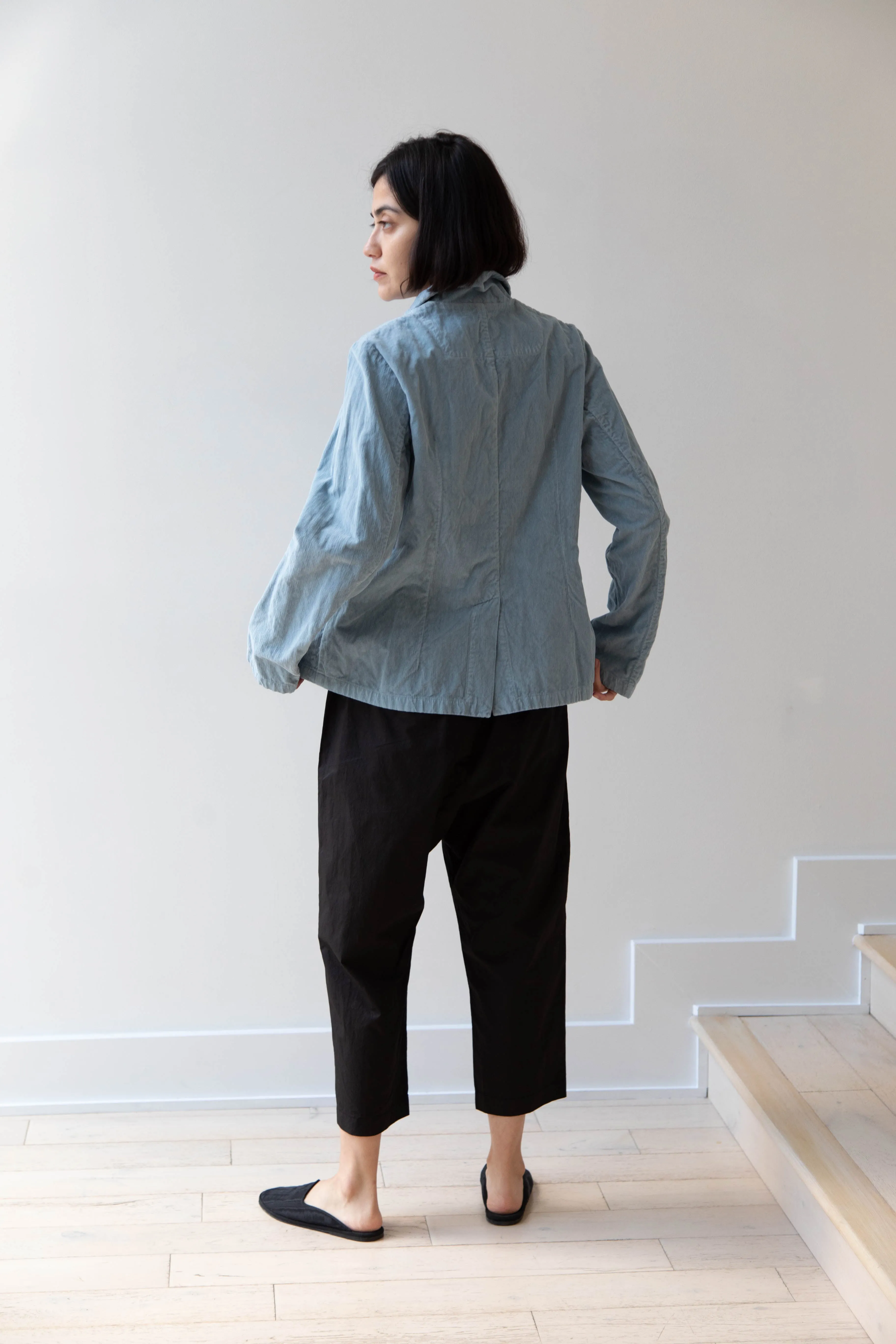 Manuelle Guibal | Fitted Jacket in Aqua