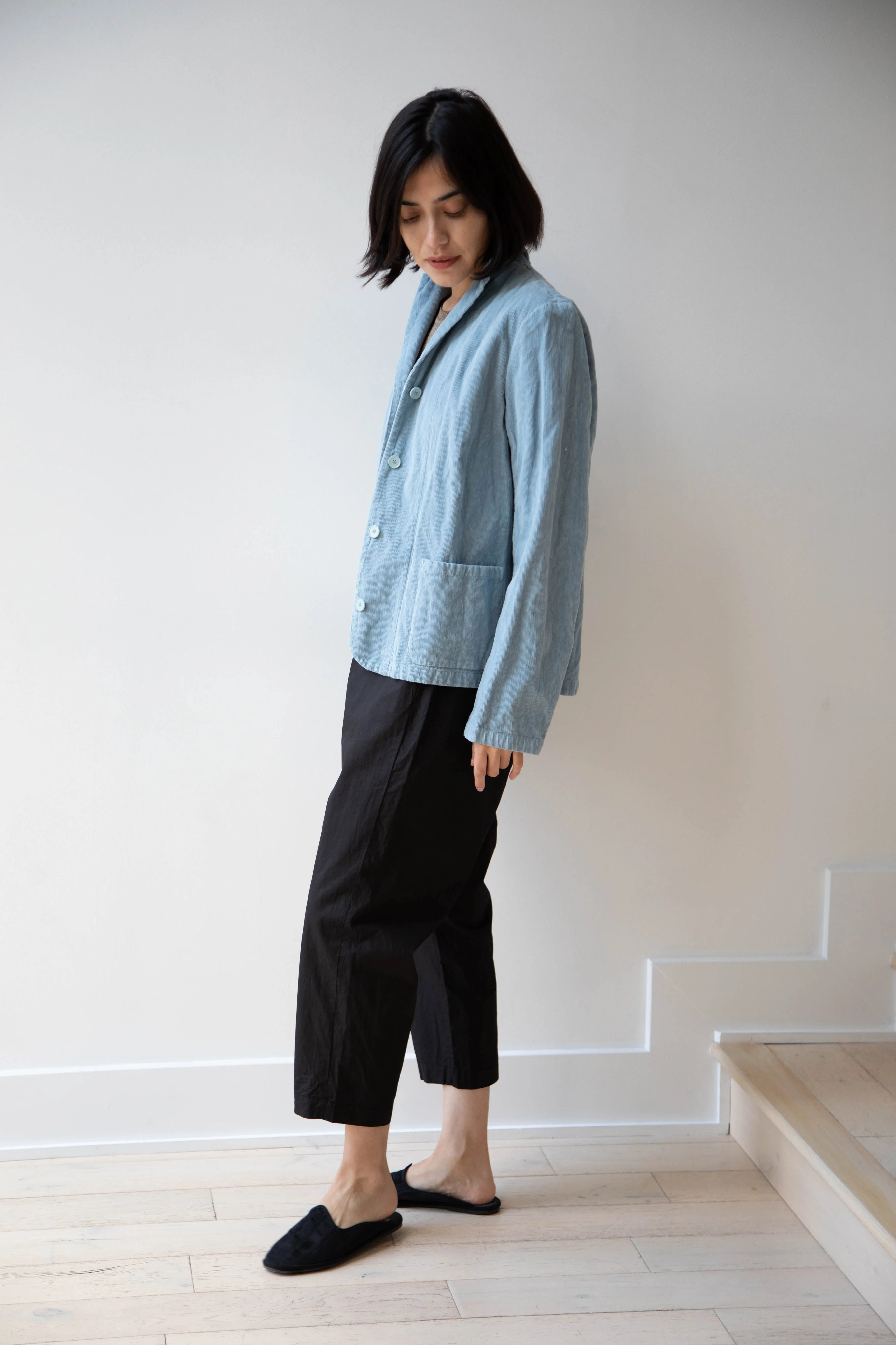 Manuelle Guibal | Fitted Jacket in Aqua