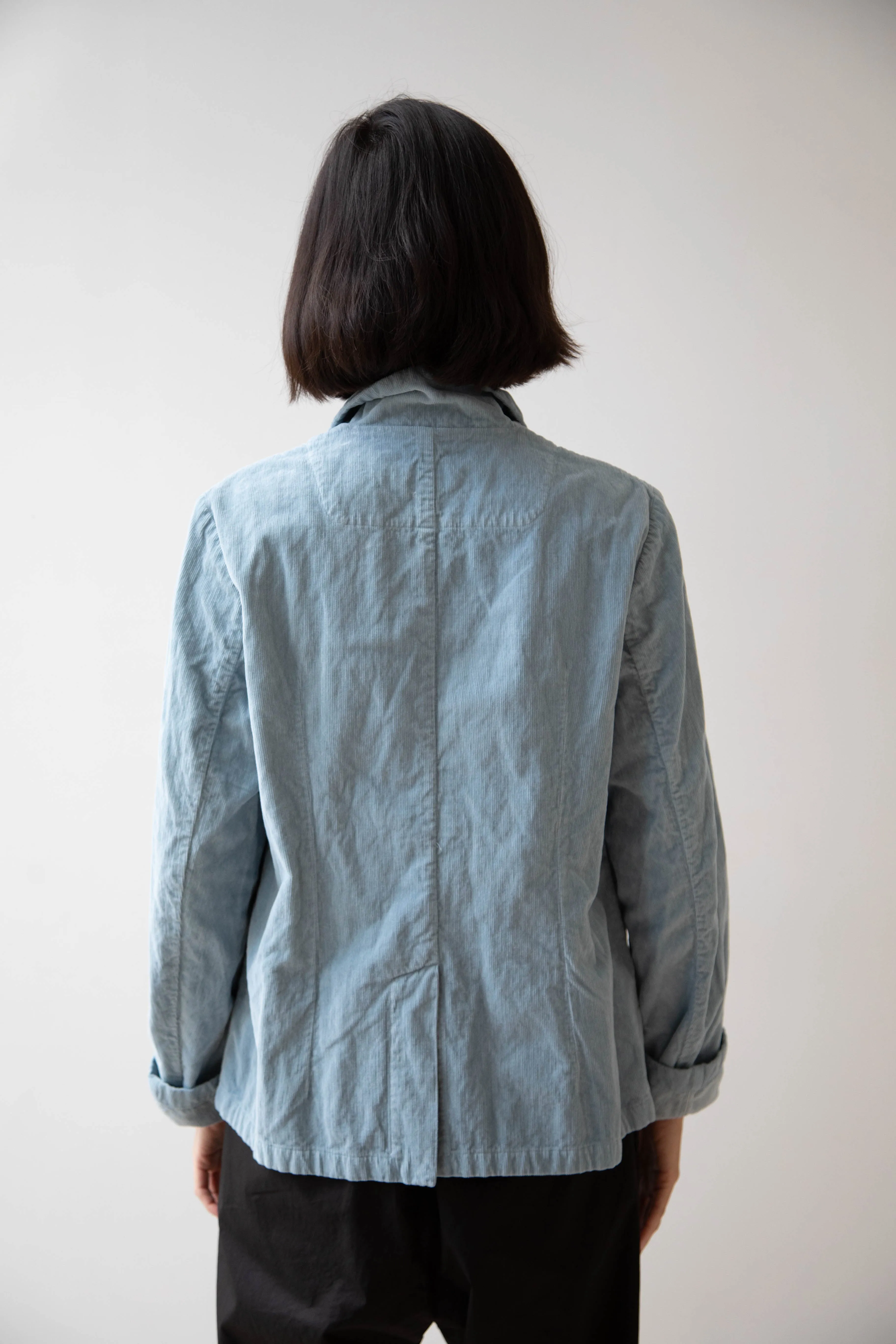 Manuelle Guibal | Fitted Jacket in Aqua