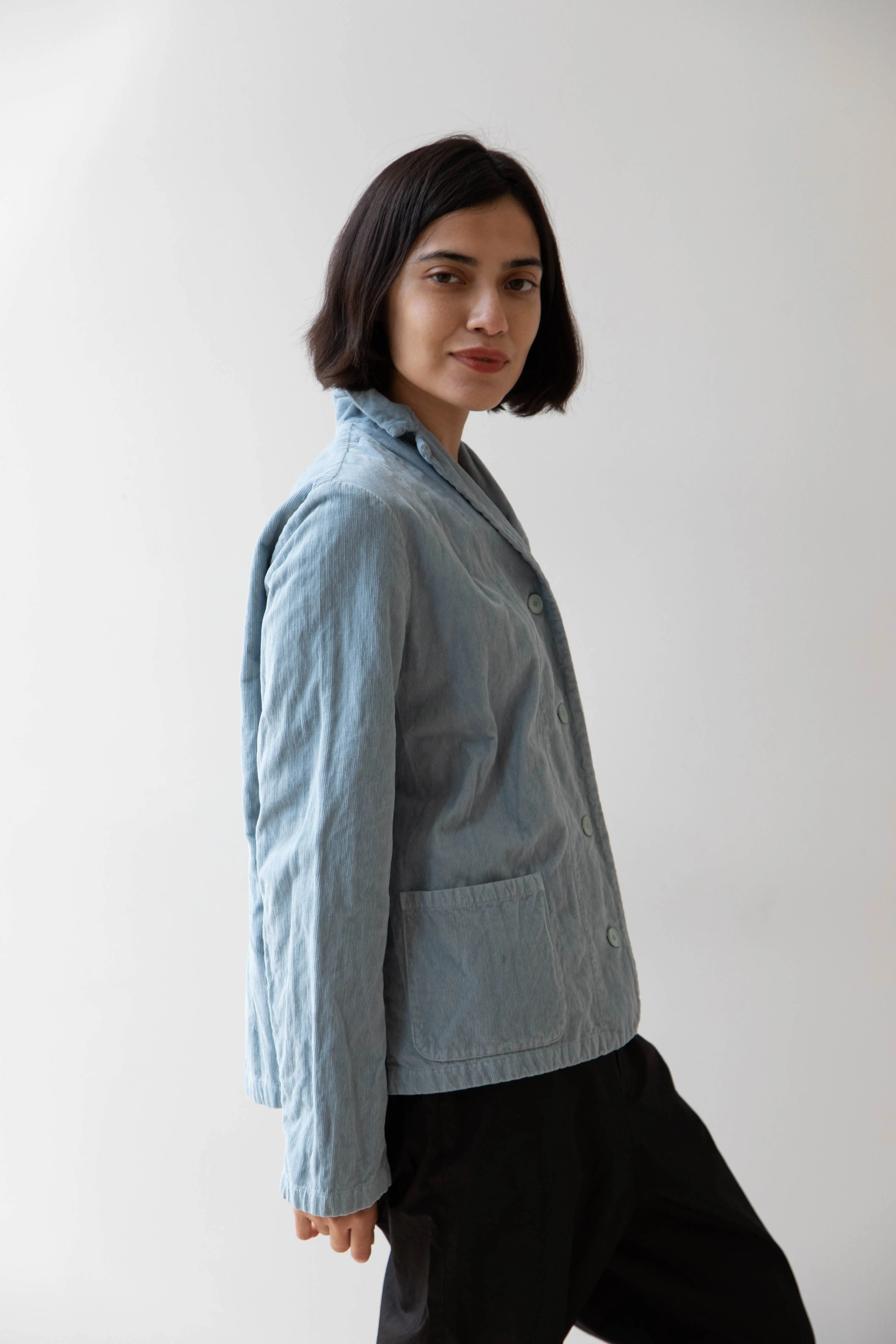 Manuelle Guibal | Fitted Jacket in Aqua