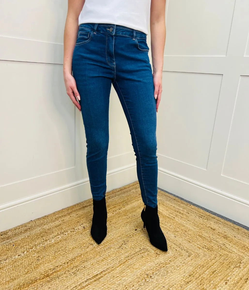 Mid Denim Lift Slim & Shape Skinny Jeans