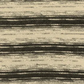 Mineral Beige-Black Stripe Slub Stretch Jersey Knit Fabric