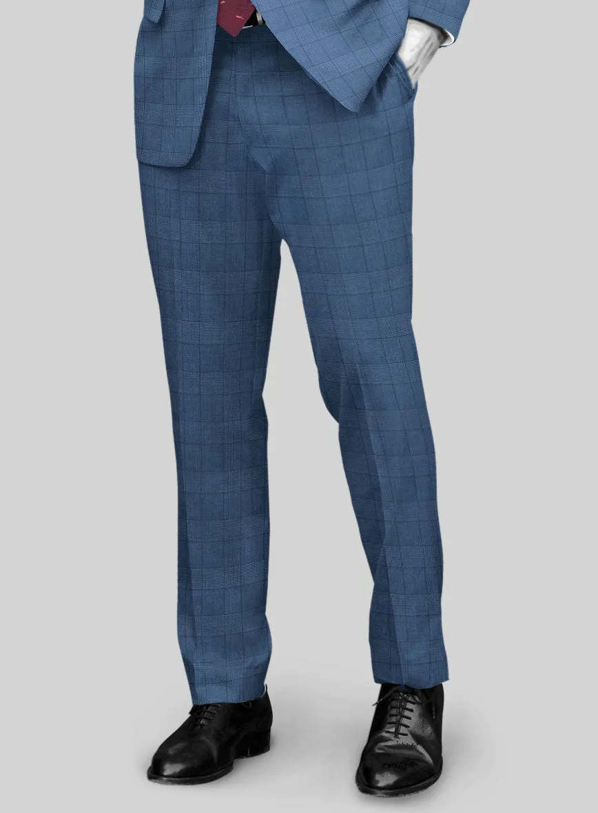 Napolean Classic Royal Blue Check Pants