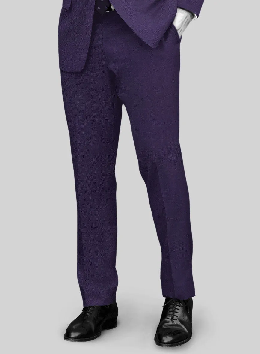 Napolean Violet Wool Pants