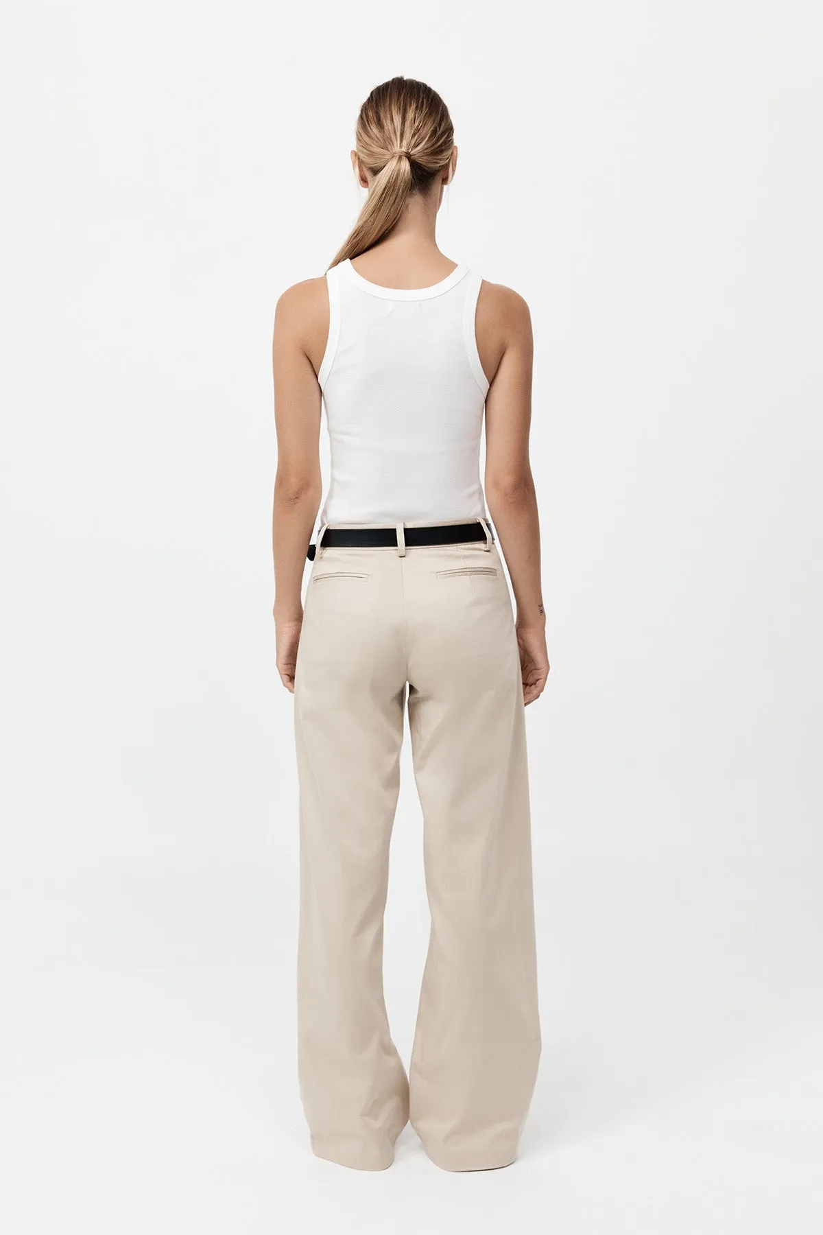 Origami Pocket Trousers, Champagne