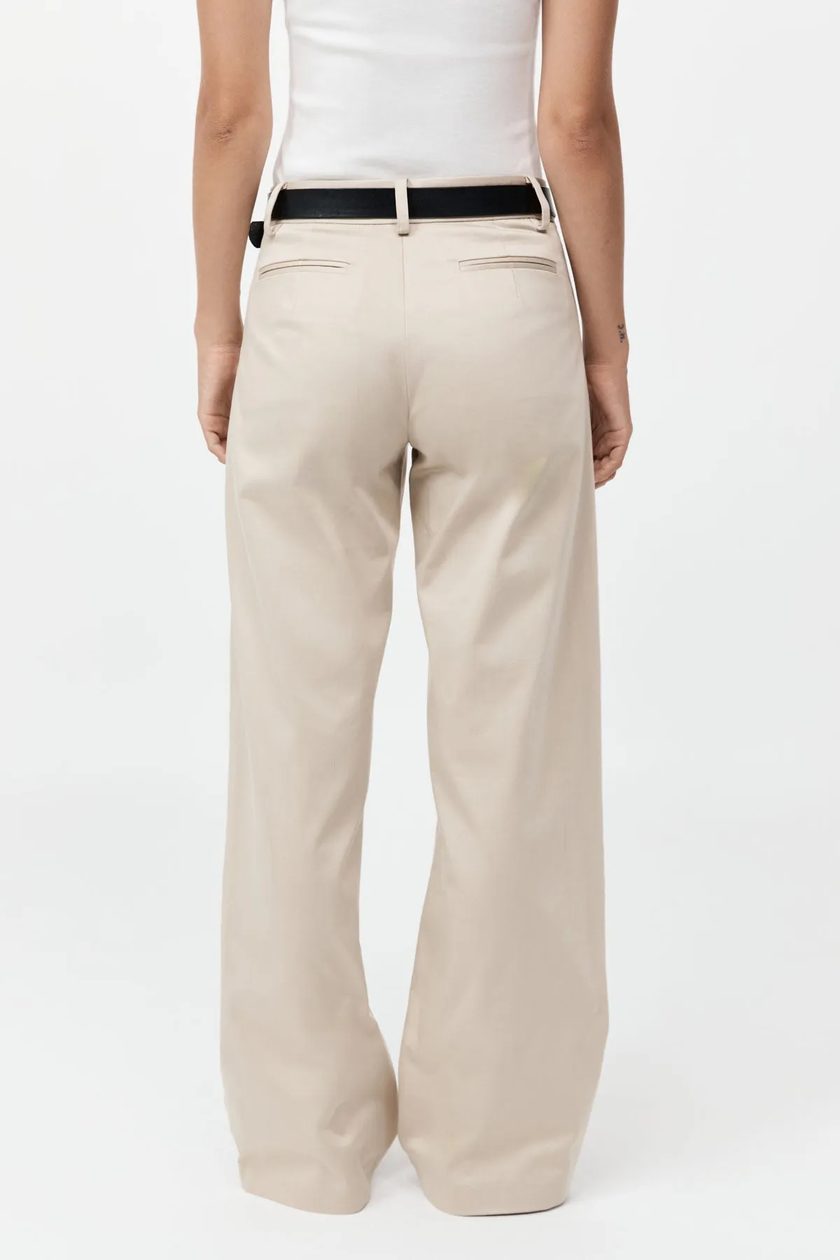 Origami Pocket Trousers, Champagne