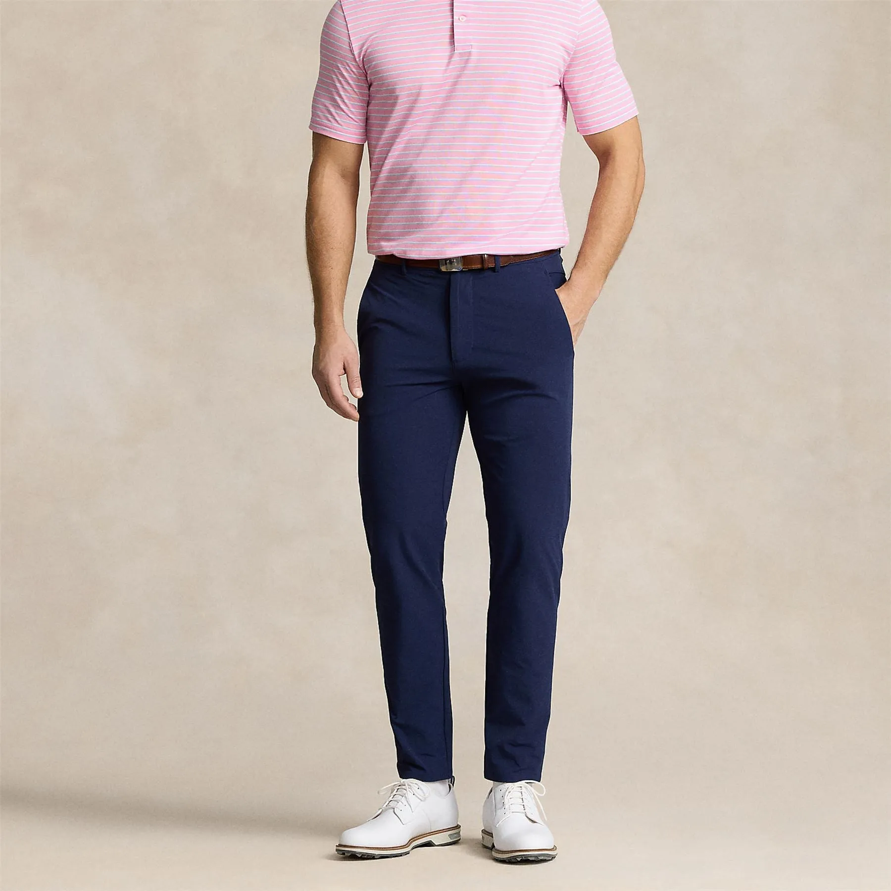 Performance Birdseye Pants Refined Navy - SS24