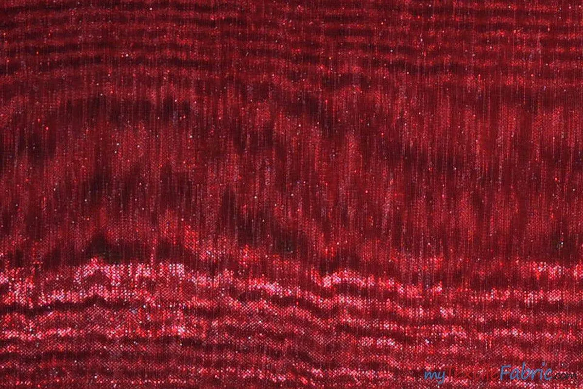 Soft and Smooth Mirror Organza Fabric - 60&#34; Wide - Sample Swatch - Multiple Colors