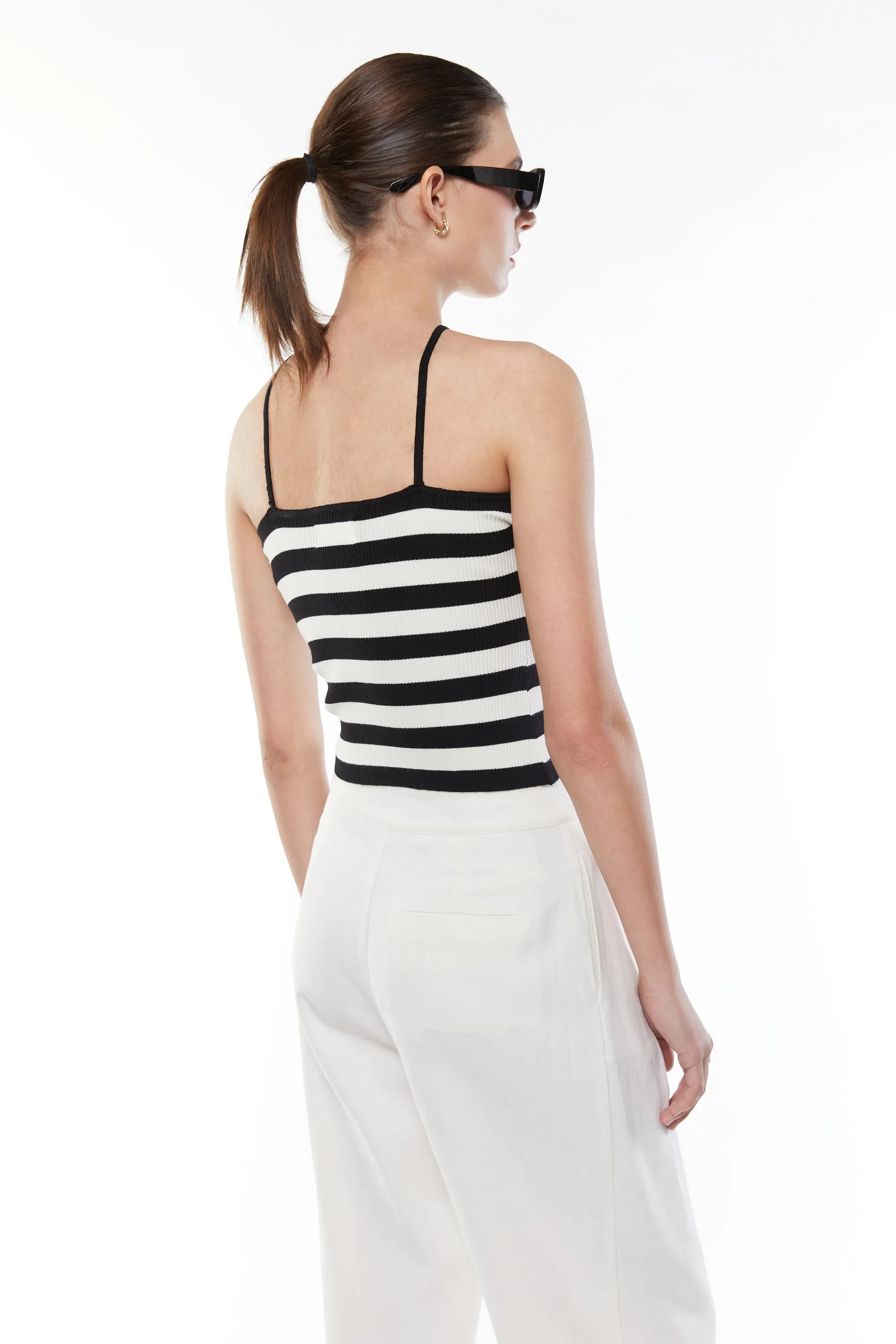 STRIPED HALTER TANK