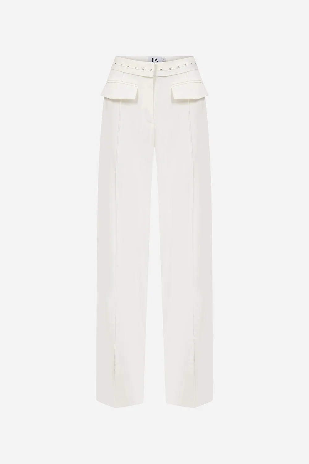 Susan - Tailored Trousers With Pocket Details